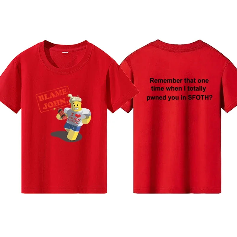 Kids Printed Graphic T-Shirt | Boys &amp; Girls Summer Casual Tee | Ages 7–13