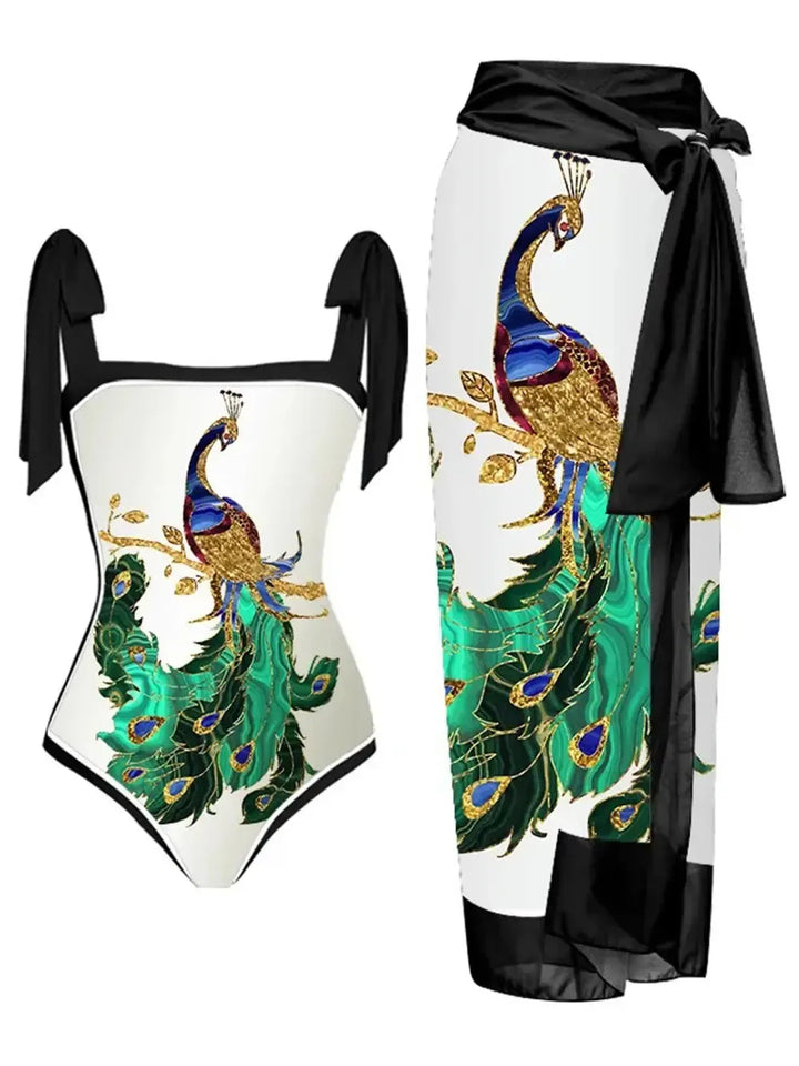 2023 New Arrival Push Up Women Bikini Set Floral Printed Ruffle Bikinis Strappy Bandage Swimwear Brazilian Biquini Bathing Suit-Bennys Beauty World