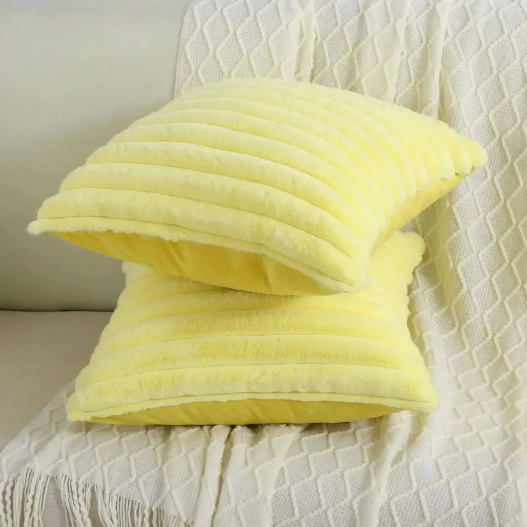 Faux Fur Sofa Cushion Cover - Bennys Beauty World