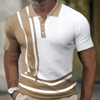 Summer Men Polo Shirts Short Sleeve Turn-down Collar T-shirts-shirt-Bennys Beauty World