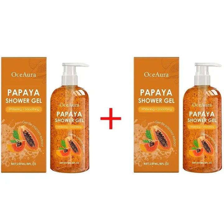 Papaya Whitening Body Wash – Brightening Shower Gel - Bennys Beauty World