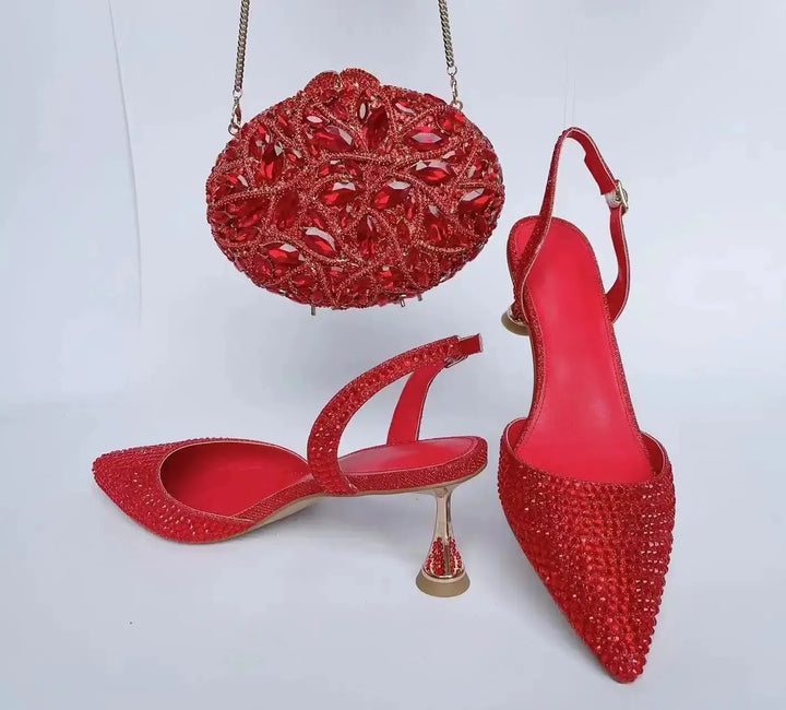 Lady Diamonds Evening Clutch Purse Bag-purse-Bennys Beauty World