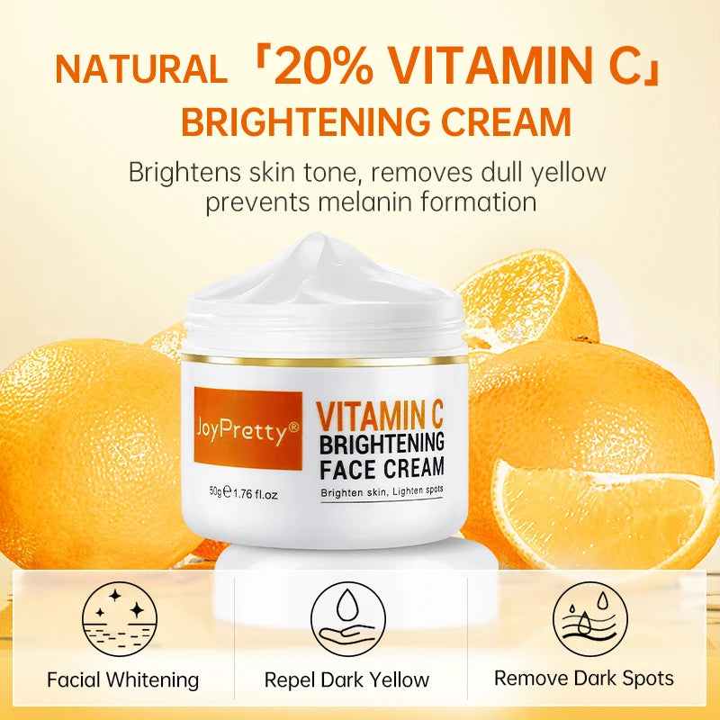 JoyPretty Vitamin C for Face Whitening Dark Spots Removal Cream