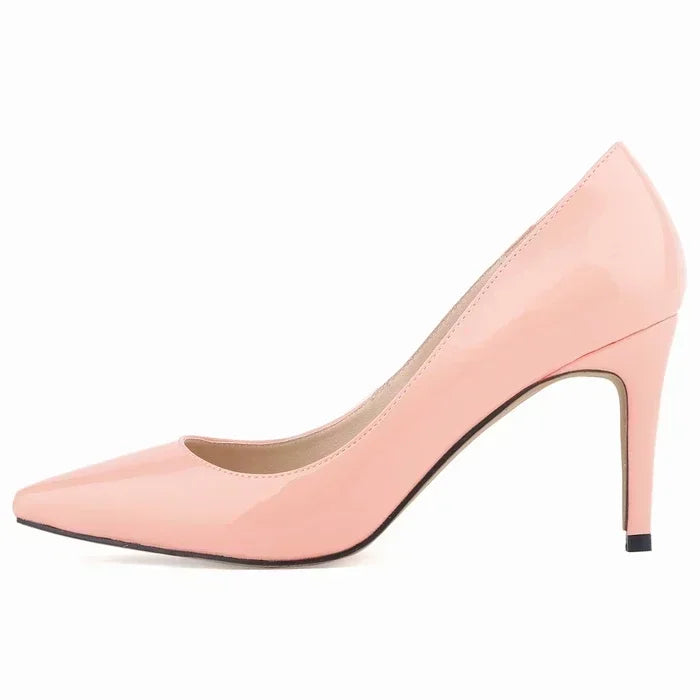 Large Size Women Pumps Classic Pointed Toe High Heels