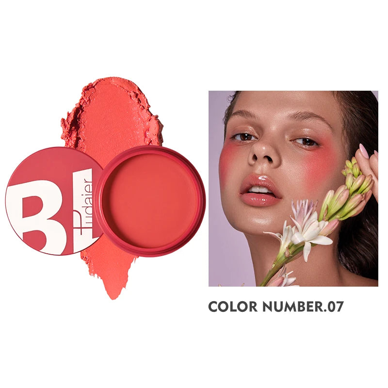 Pudaier Velvet Mousse Blush—Water-Resistant And longlasting