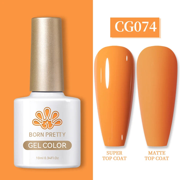 10ml Gel Nail Polish Gel 130 Colors Semi Permanent Solid Nail Gel