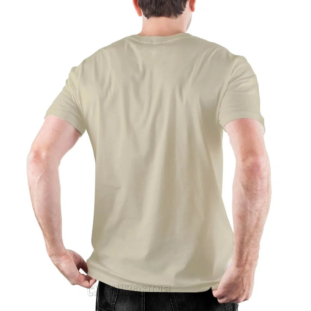 Canvas T-Shirts For Men's Vintage T-Shirt