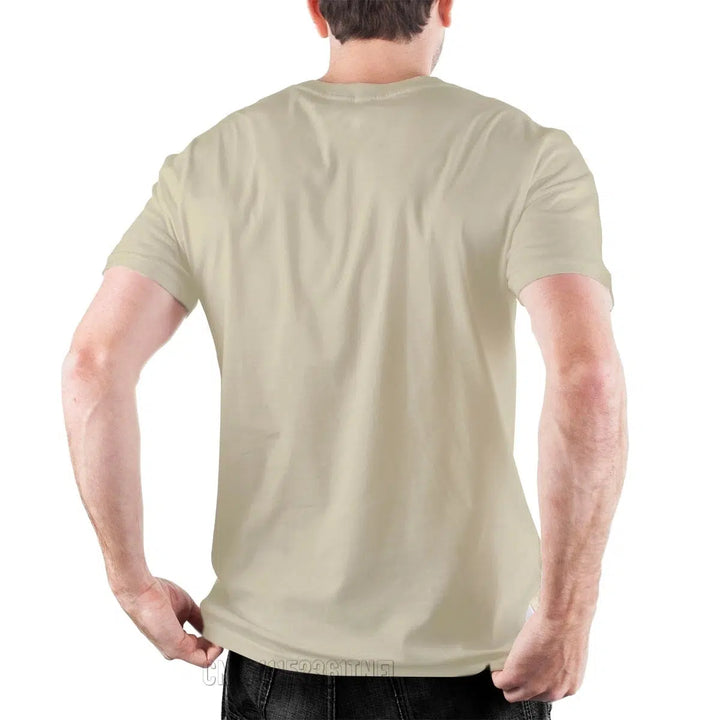 Canvas T-Shirts For Men's Vintage T-Shirt