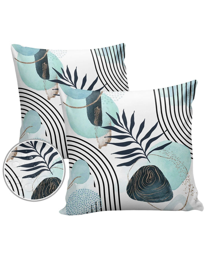 Abstract Art Leaf Boho Cushion Cover-Cushion cover-Arlik interiors