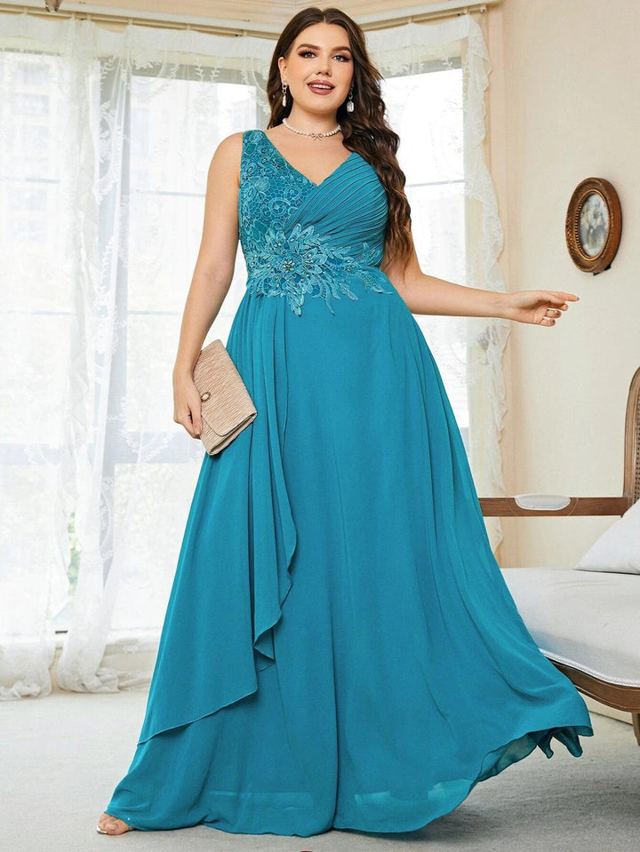 PlSize Evening Dresses-Dresses-Bennys Beauty World