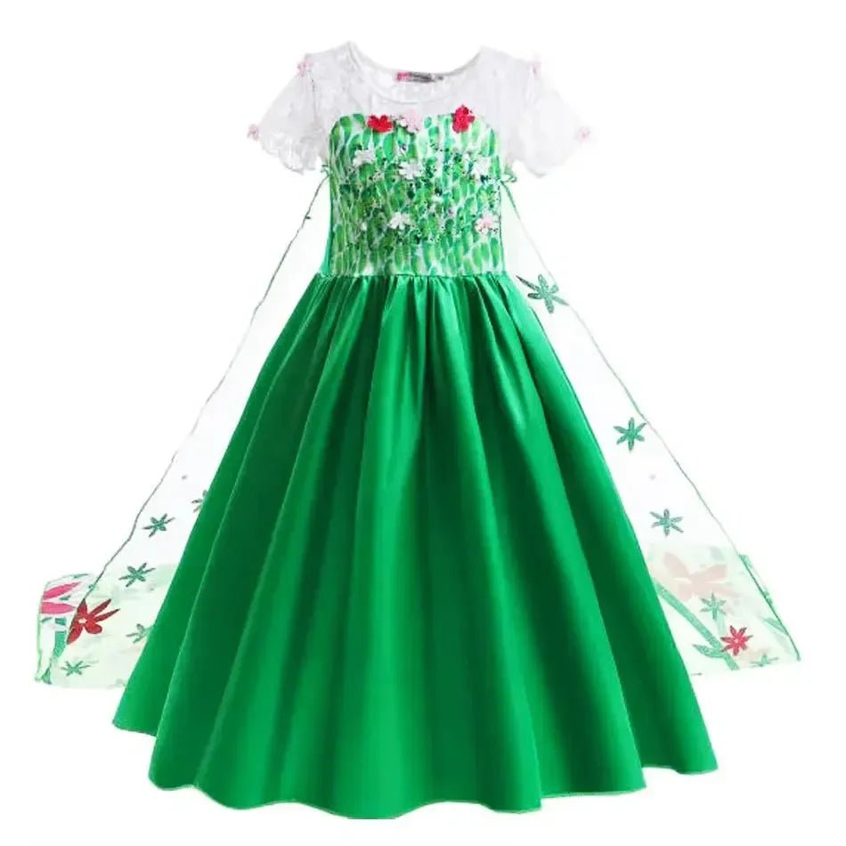 Girls Fairy Princess Dress with Wings – Halloween Costume - Bennys Beauty World