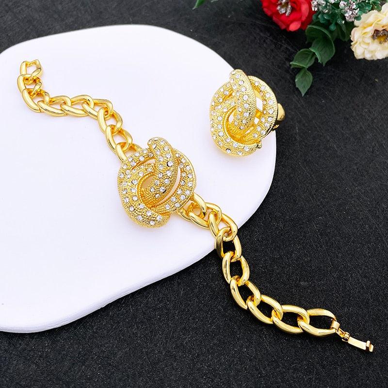 Jewelry Sets For Women Gold Color Jewelry For Women-jewelry-Bennys Beauty World