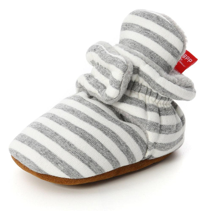 Newborn Baby Socks Shoes Boy Girl Star Toddler First Walkers Booties-Shoe-Bennys Beauty World