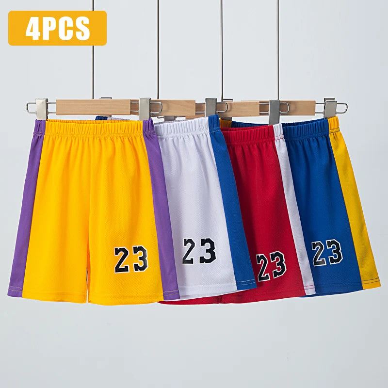 2/4 Pieces Of Summer Children's Quick-drying Kids Sports Outfit-Outfit Sets-Bennys Beauty World