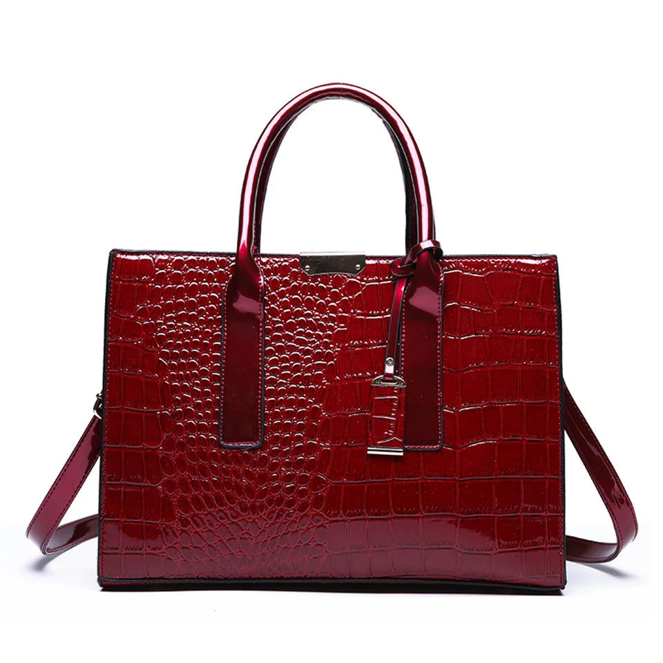 Luxury Handbags For Women's Designer Patent Leather Bags