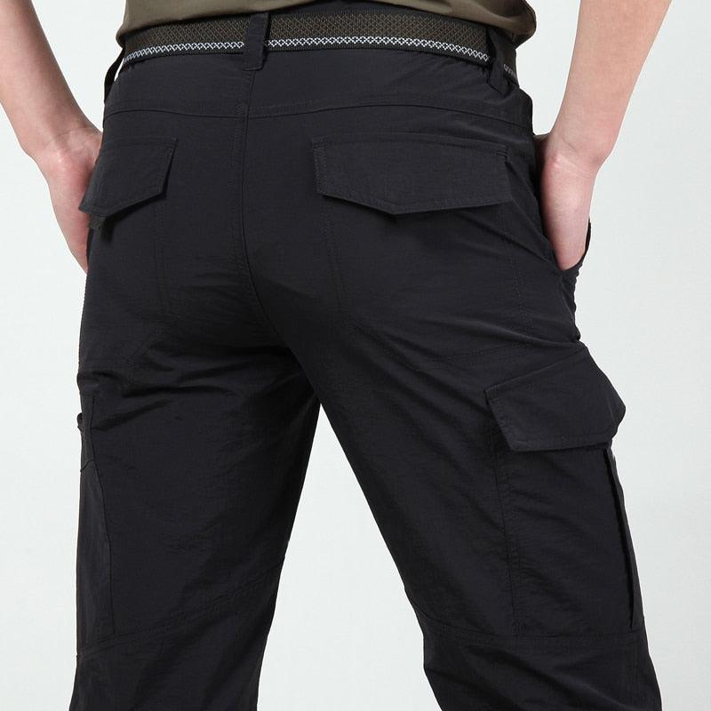 Waterproof Tactical Cargo Pants Men's Breathable Summer Casual Pants-pants-Bennys Beauty World