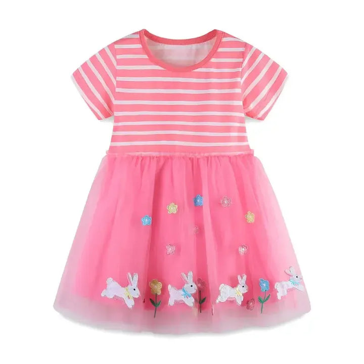 Jumping Meters 2-7T Summer Princess Girls Dresses-Dresses-Bennys Beauty World