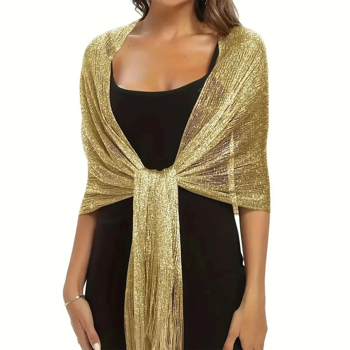 Fashion Bright Silk Sunscreen Shawl-scarf-Bennys Beauty World