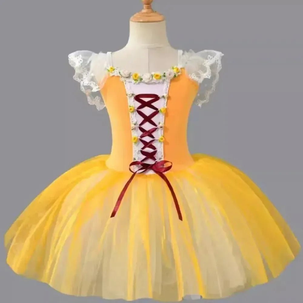 VIKITA Girls Flare Sleeve Princess Dress – Sizes 3T–10T - Bennys Beauty World
