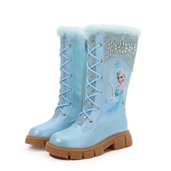 Girls' Princess Frozen Fashion Boots-Bennys Beauty World