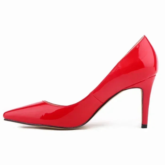 Large Size Women Pumps Classic Pointed Toe High Heels