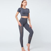 Seamless Yoga Set Fitness Clothing 2 Piece Gym Set For Women BENNYS 
