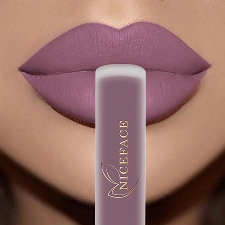 NICEFACE Nude Liquid Lipsticks, Waterproof