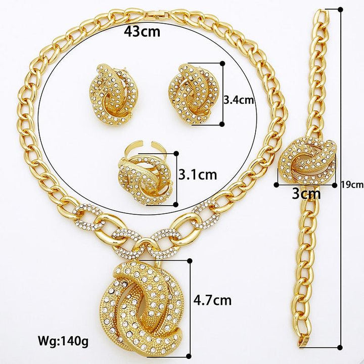 Jewelry Sets For Women Gold Color Jewelry For Women-jewelry-Bennys Beauty World