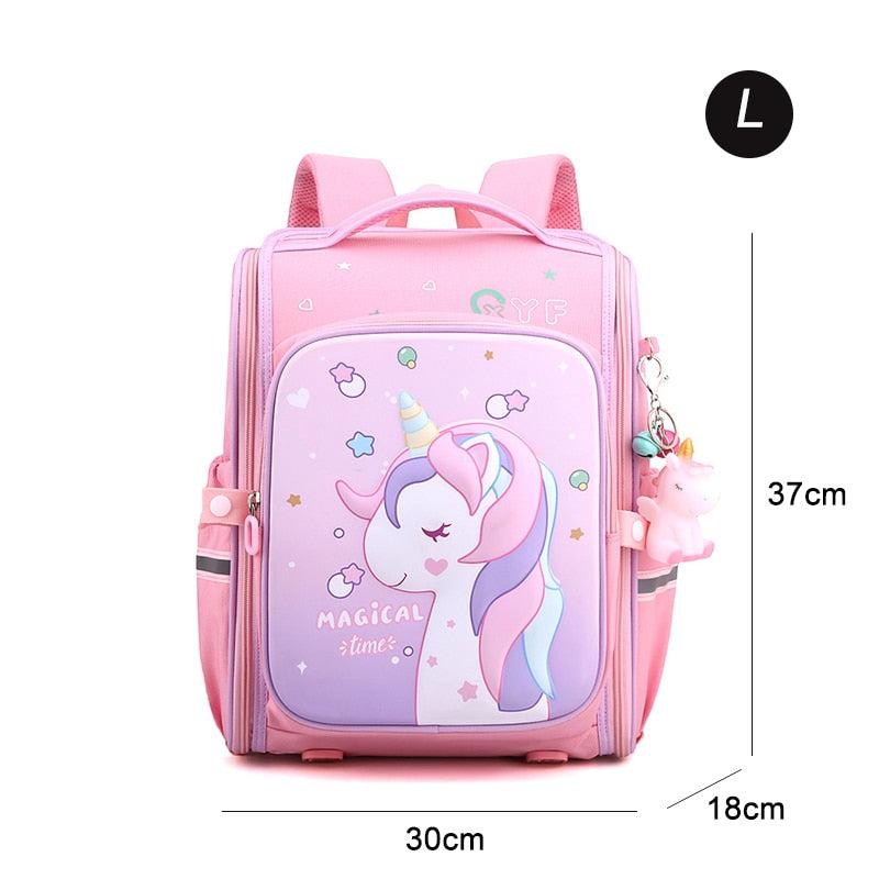 Cycle-Topshop Kid'S Backpack Mini Fluffy Schoolbag For Girls Cartoon Plush  Unicorns Design Student Cute Travel Book Bag New