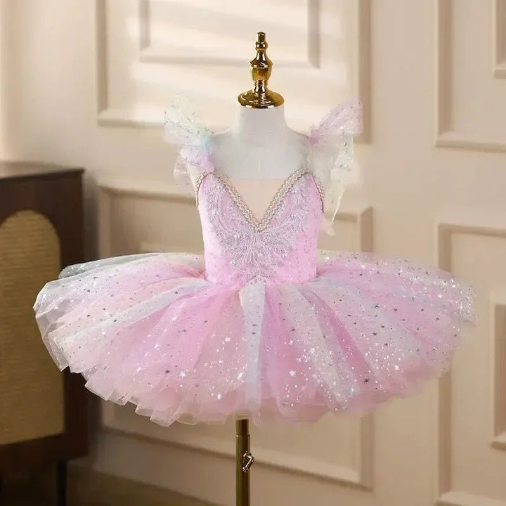Girls Princess Tutu Dress – Ballet Dance Costume for Kids - Bennys Beauty World