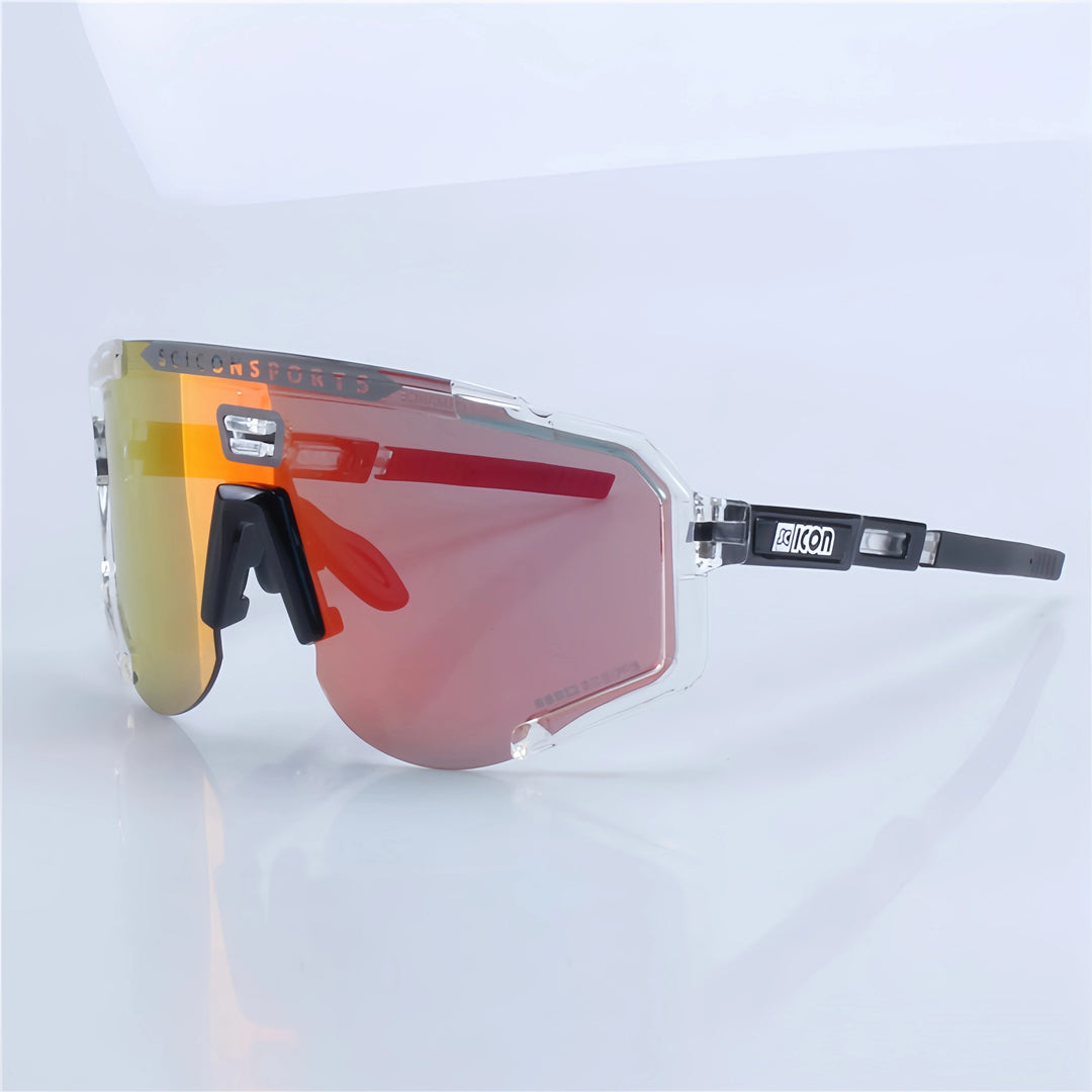SC Icon Aeroscope Cycling Glasses – Photochromic UV400 Sports Eyewear