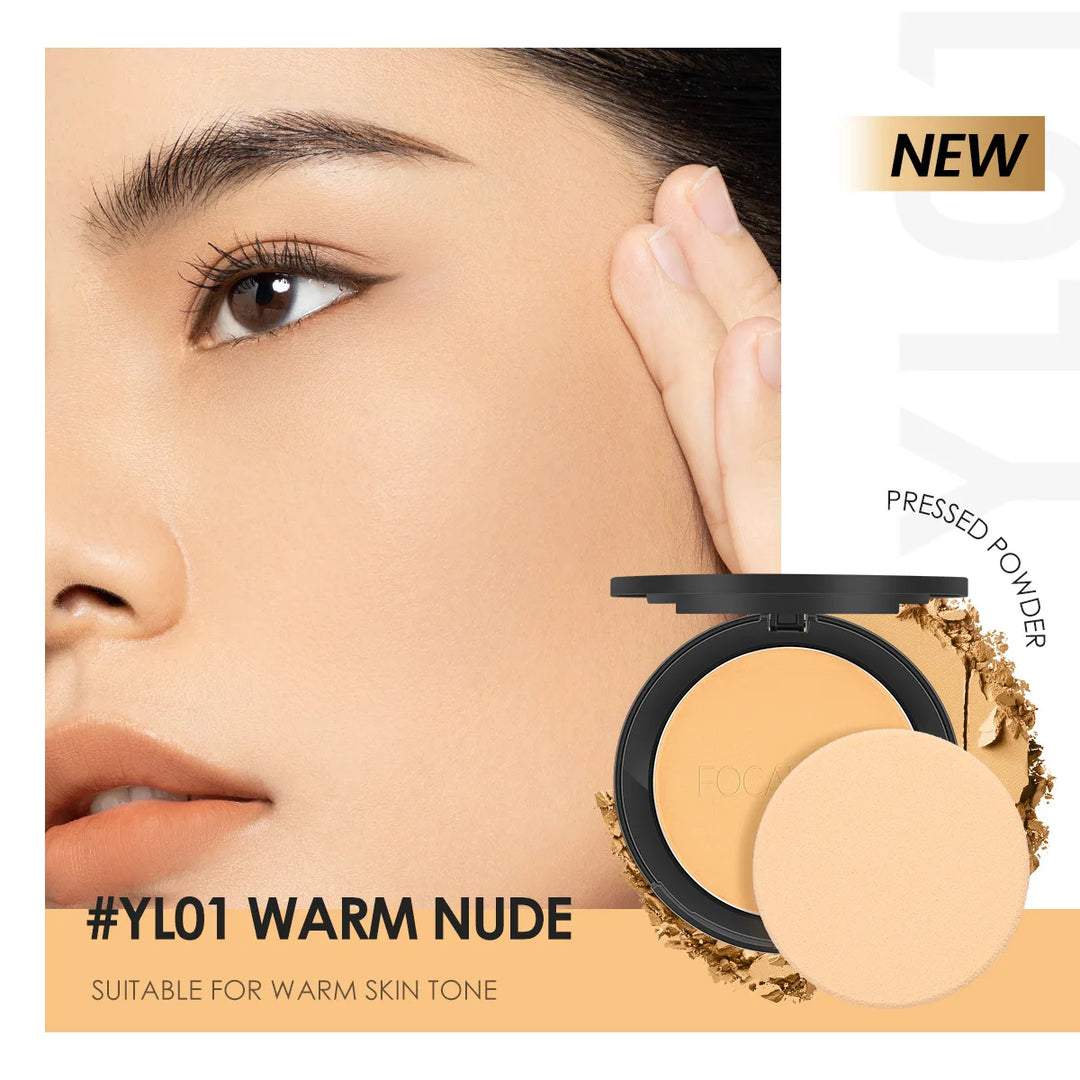 Pressed Powder Oil Control Makeup Mineral Powder