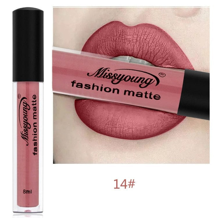 Sexy Brown Matte Lipgloss Sexy Liquid Lip Gloss BENNYS 