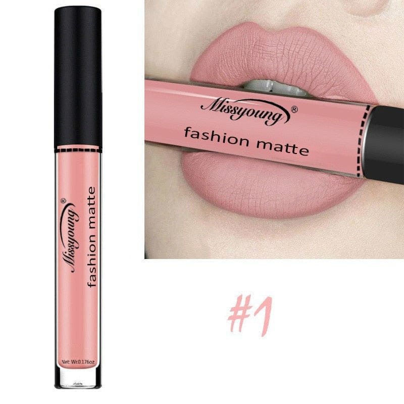 Sexy Brown Matte Lipgloss Sexy Liquid Lip Gloss BENNYS 