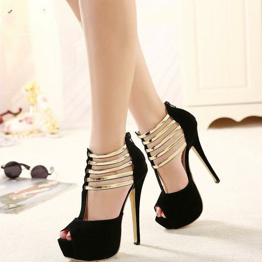 Hot high outlet heels sandals