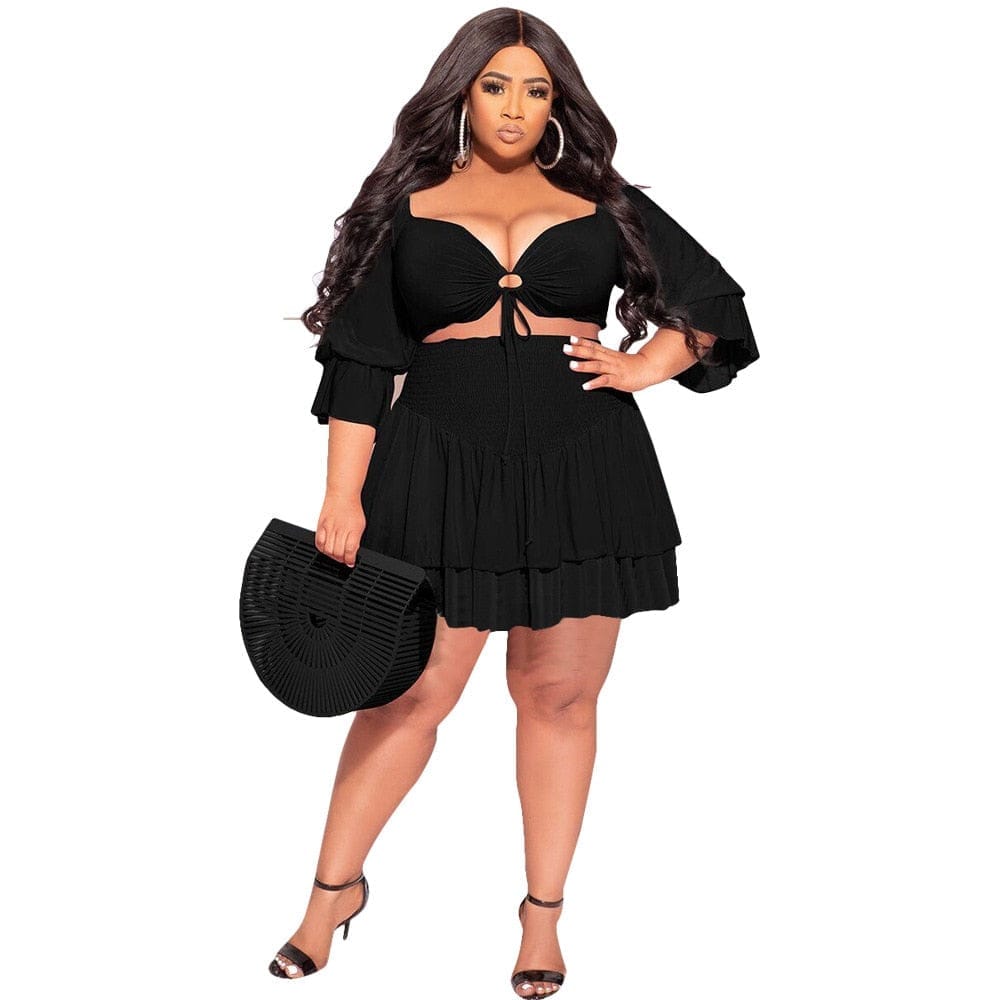 Sexy lace plus size hot sale dresses