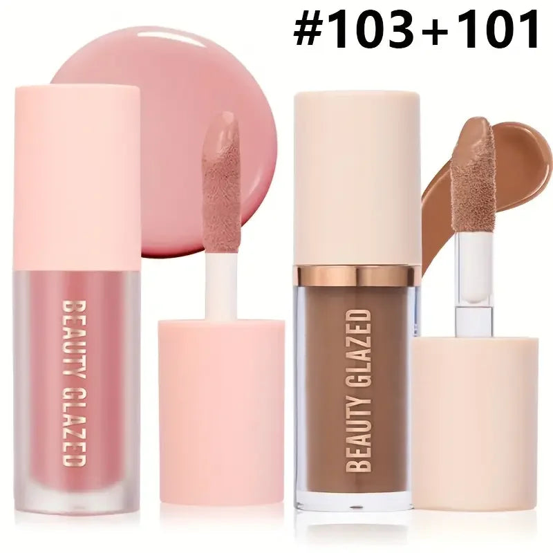Liquid Blush Contour, Matte, Lightweight Waterproof Facial Base