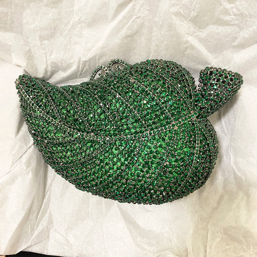 Crystal Diamond Evening Clutch Bag