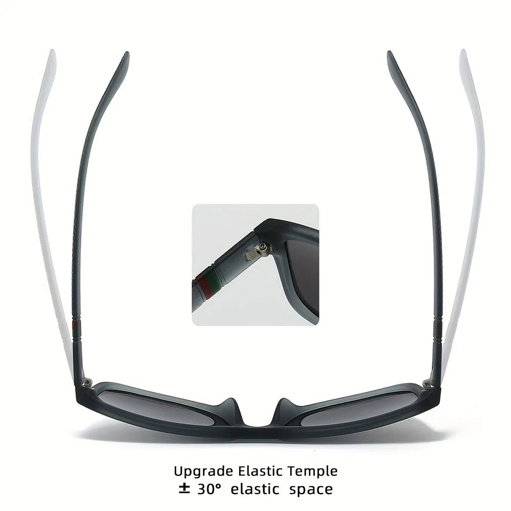 Polarized Square Sunglasses | TAC Lens Sporty Driving Eyewear