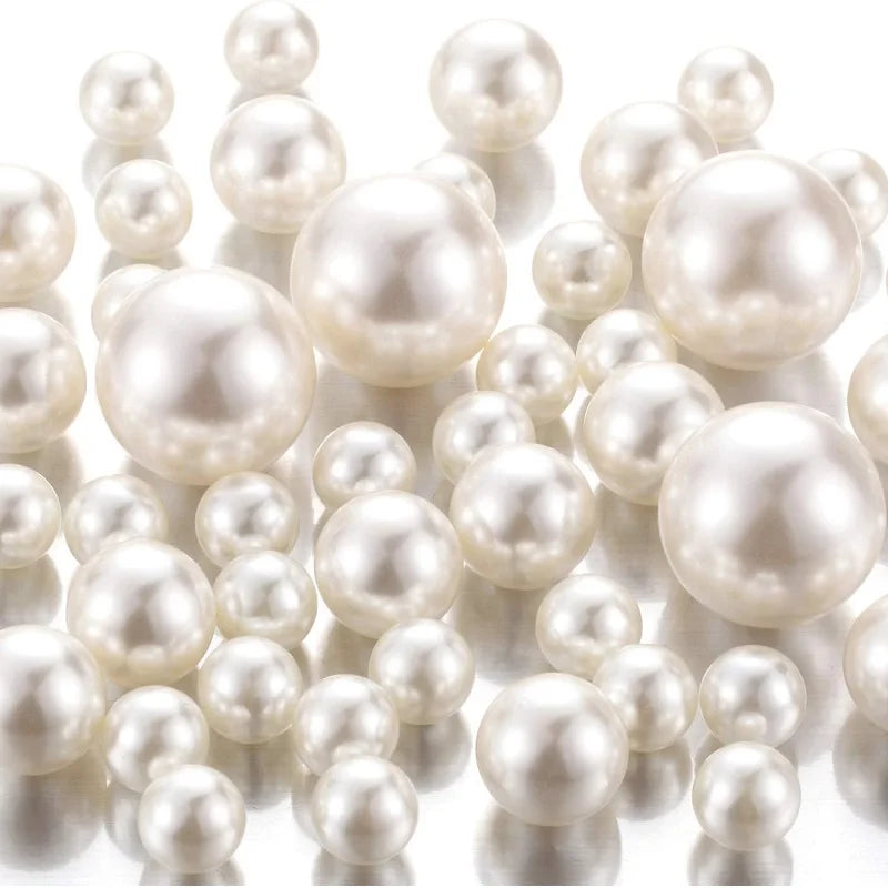Christmas Vase Filler Beads Floating Pearls