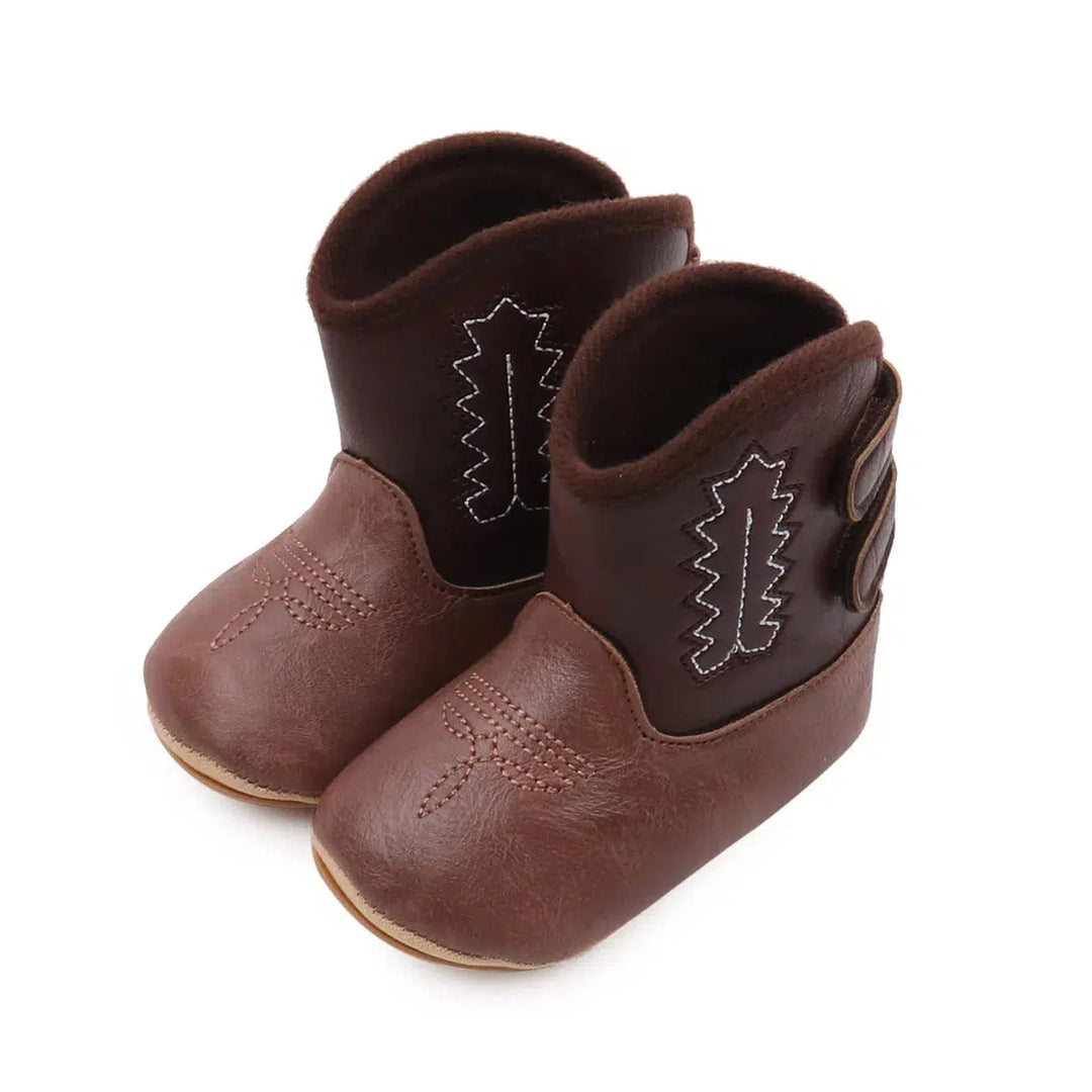 Baby Girls And Boys Winter Boots Non-Slip Leather Boots-Bennys Beauty World