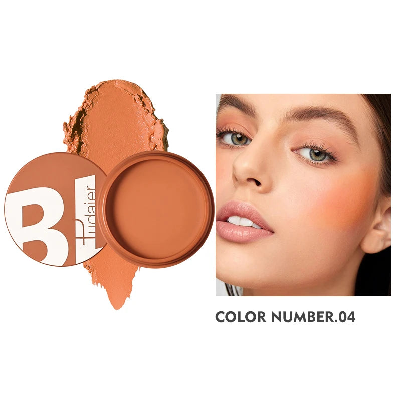 Pudaier Velvet Mousse Blush—Water-Resistant And longlasting