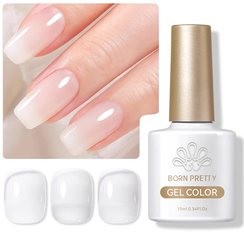 10ml Gel Nail Polish Gel 130 Colors Semi Permanent Solid Nail Gel
