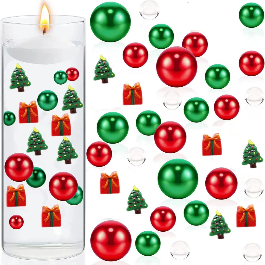 Christmas Vase Filler Beads Floating Pearls
