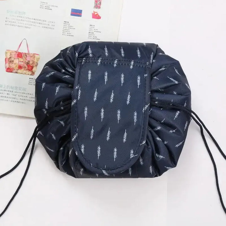 Women Drawstring Cosmetic Bag Travel Storage Makeup Bag-Makeup Storage-Bennys Beauty World