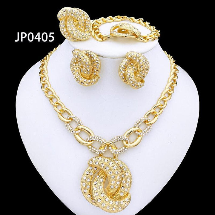 Jewelry Sets For Women Gold Color Jewelry For Women-jewelry-Bennys Beauty World