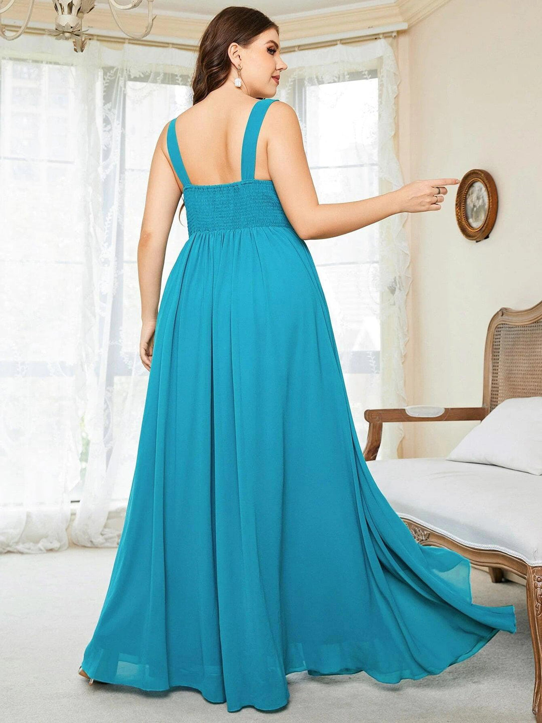 PlSize Evening Dresses-Dresses-Bennys Beauty World