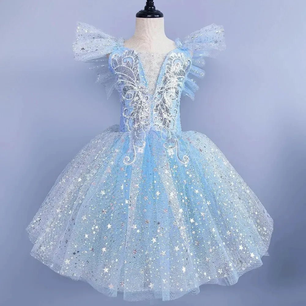 Girls Princess Fairy Tutu Dress – Ballet Dance Costume - Bennys Beauty World