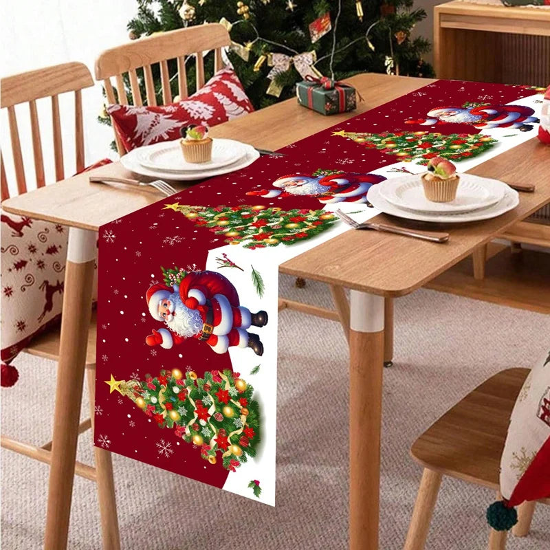 Christmas Snowflakes Table Runner Christmas Decorations