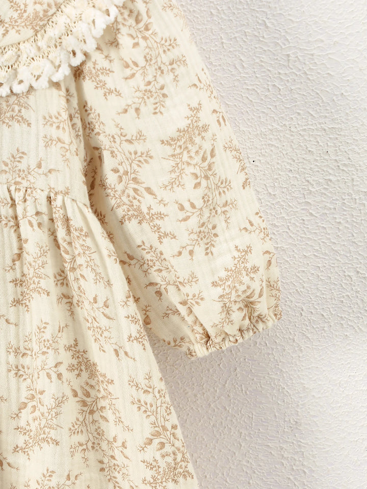 Country-Style Long-Sleeve Girls&